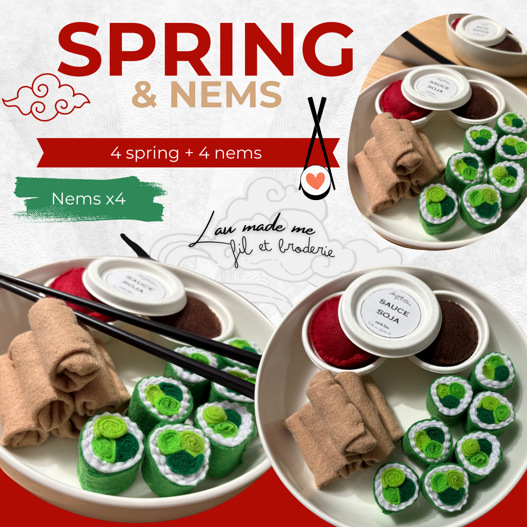 Spring Rolls & Nems 🥢🥬