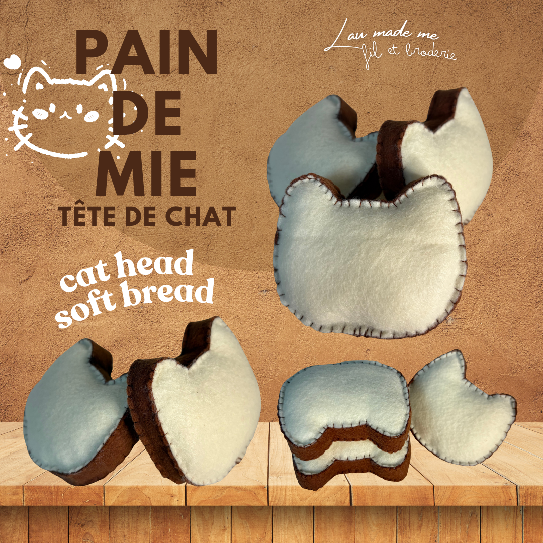 Pain de Mie Tête de Chat 🐱🍞