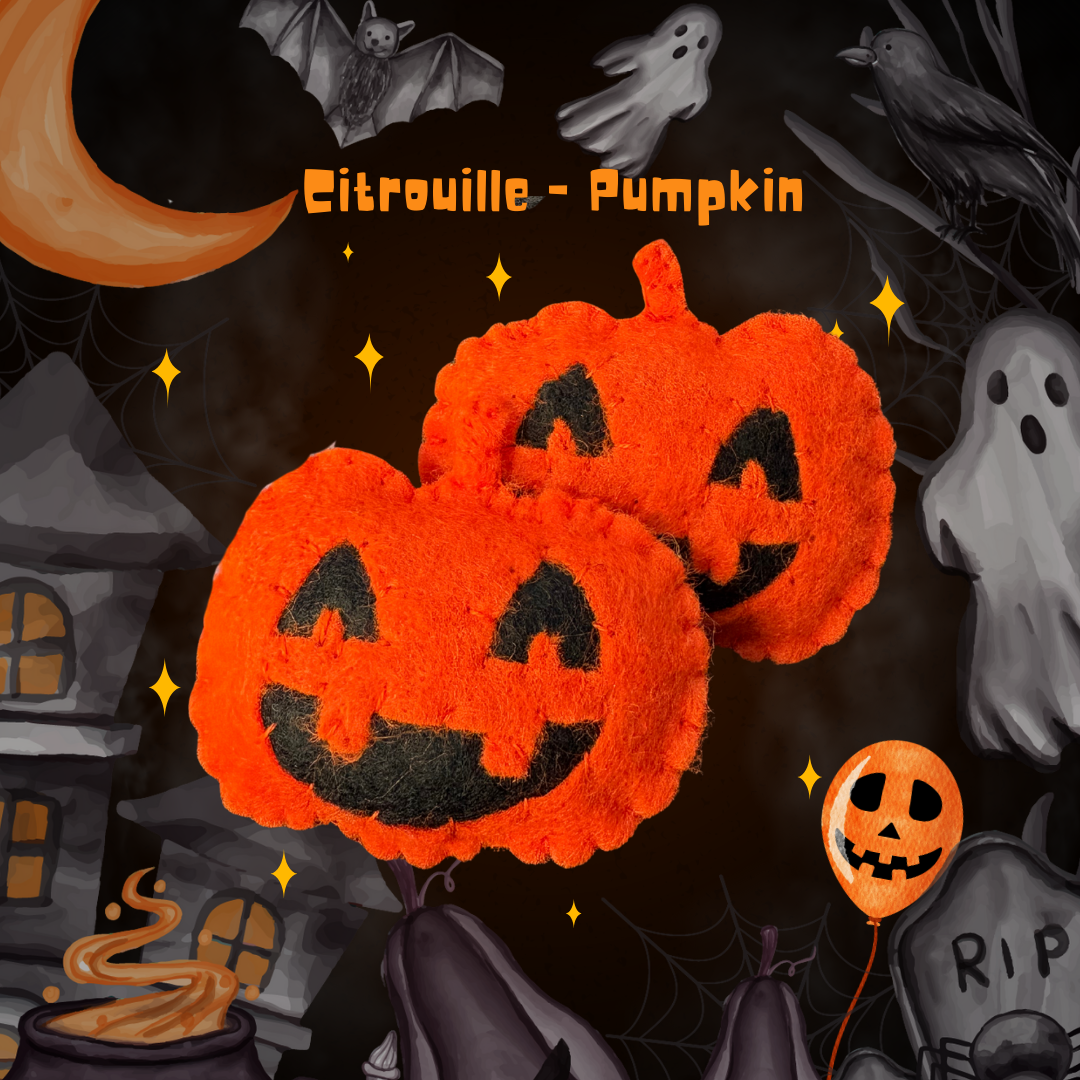 Pack de 4 Breloques d'Halloween