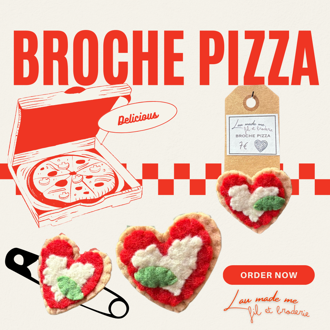 Broche Pizza 🍕