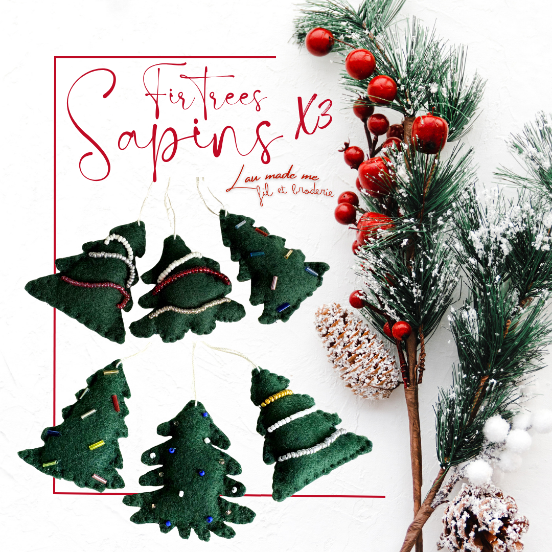Ornements 3 Sapins 🎄