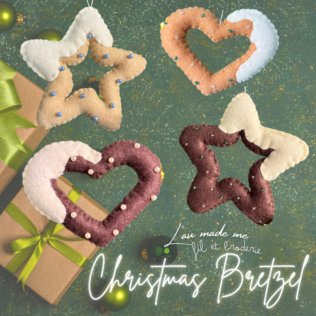 Christmas Bretzel - Coeur ou Étoile 🥨
