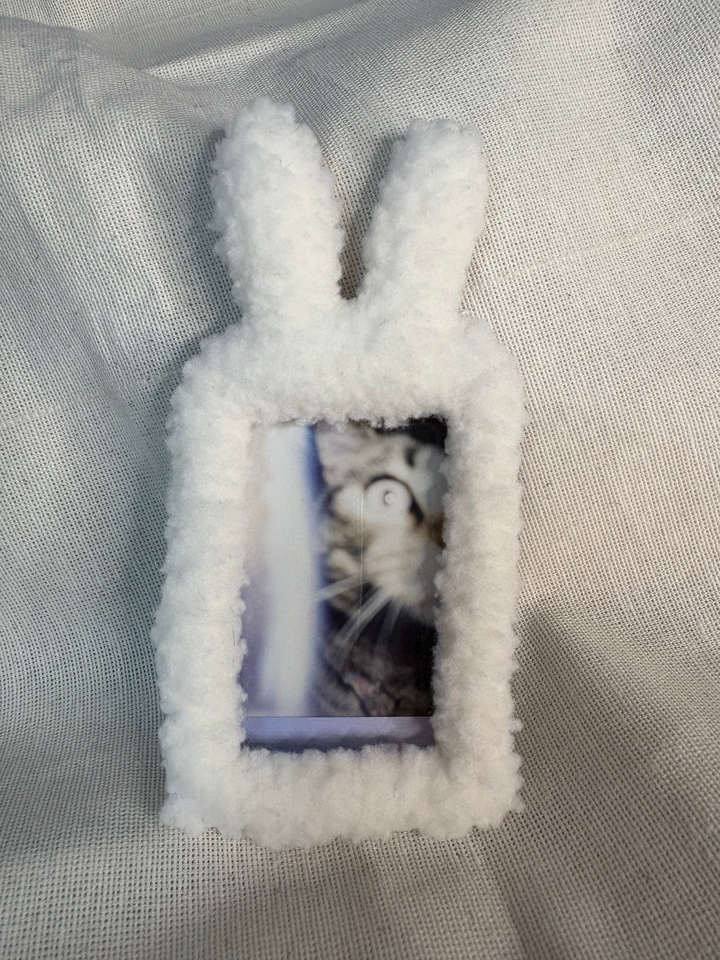 🩷 Cadre Polaroïd en feutrine – Personnalisable et unique