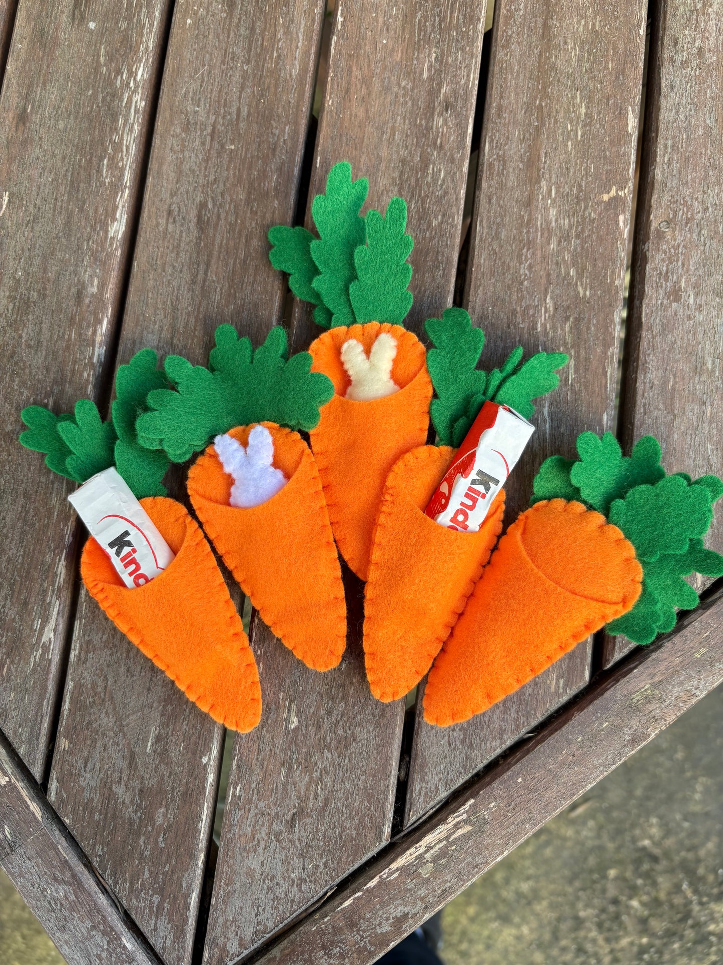 Carotte de Pâques 🥕 avec son lapin 🐰