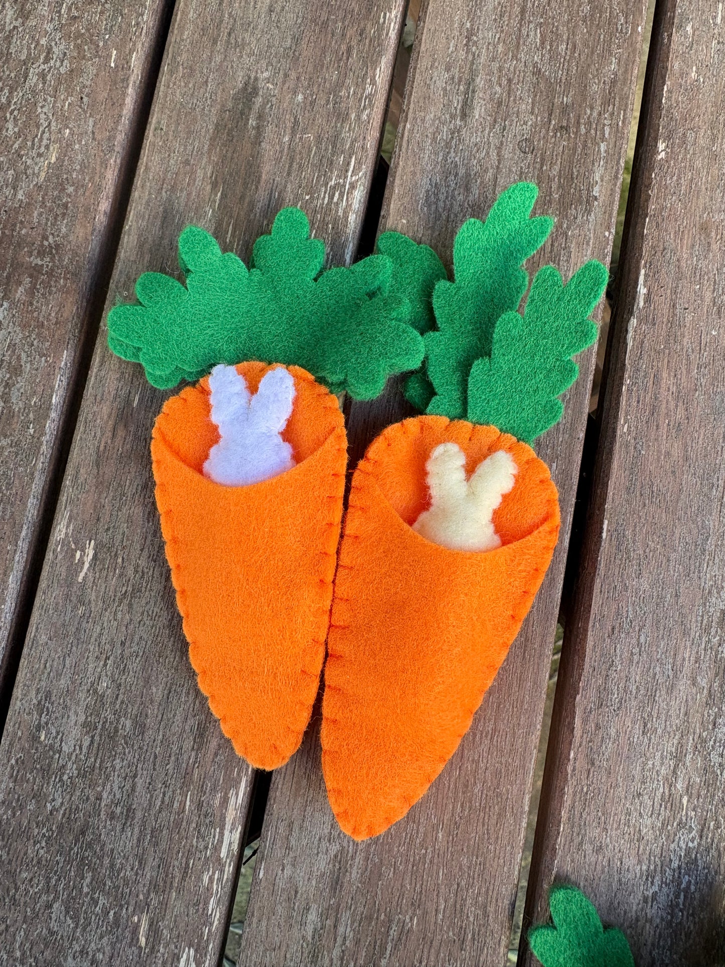 Carotte de Pâques 🥕 avec son lapin 🐰