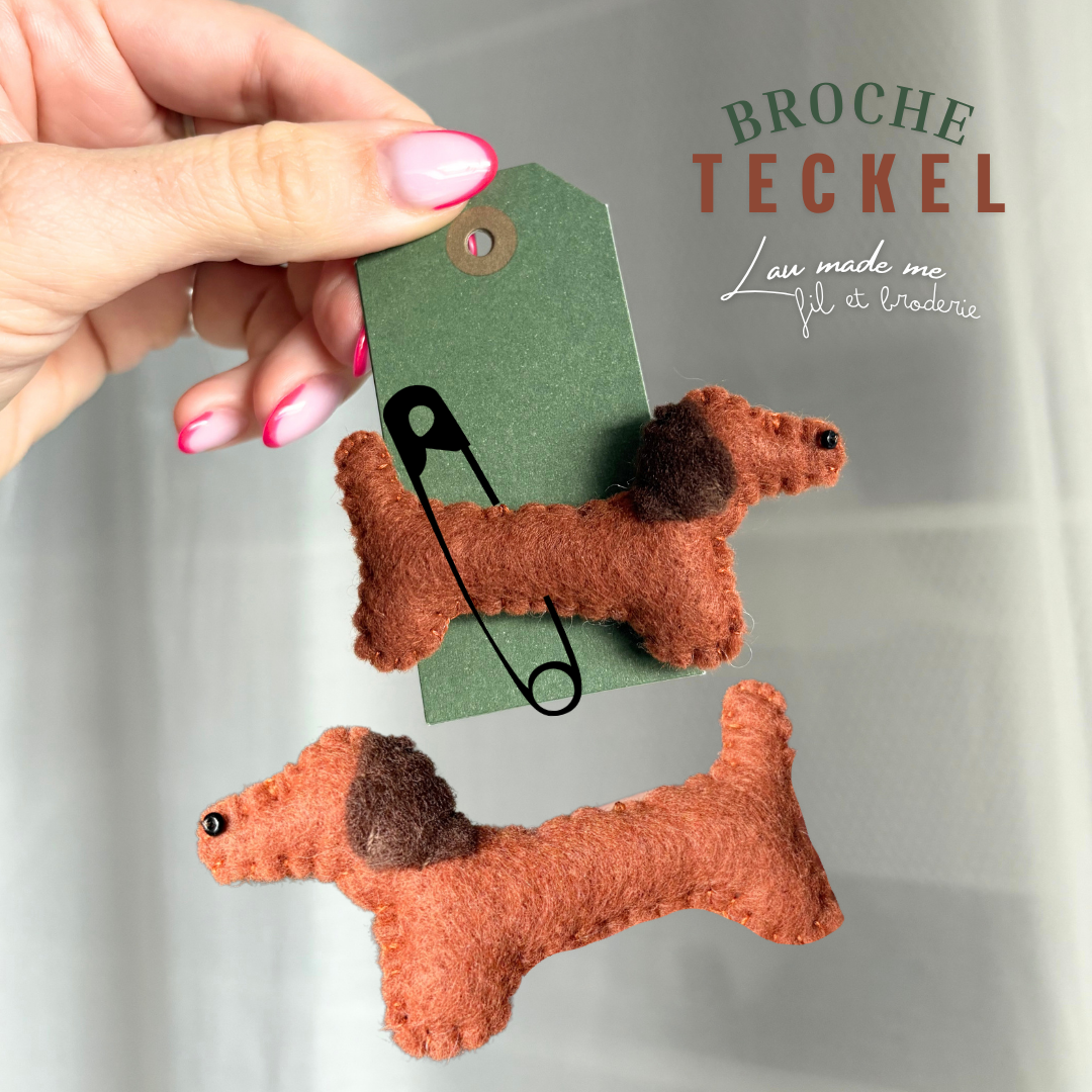 Broche Teckel 🐾